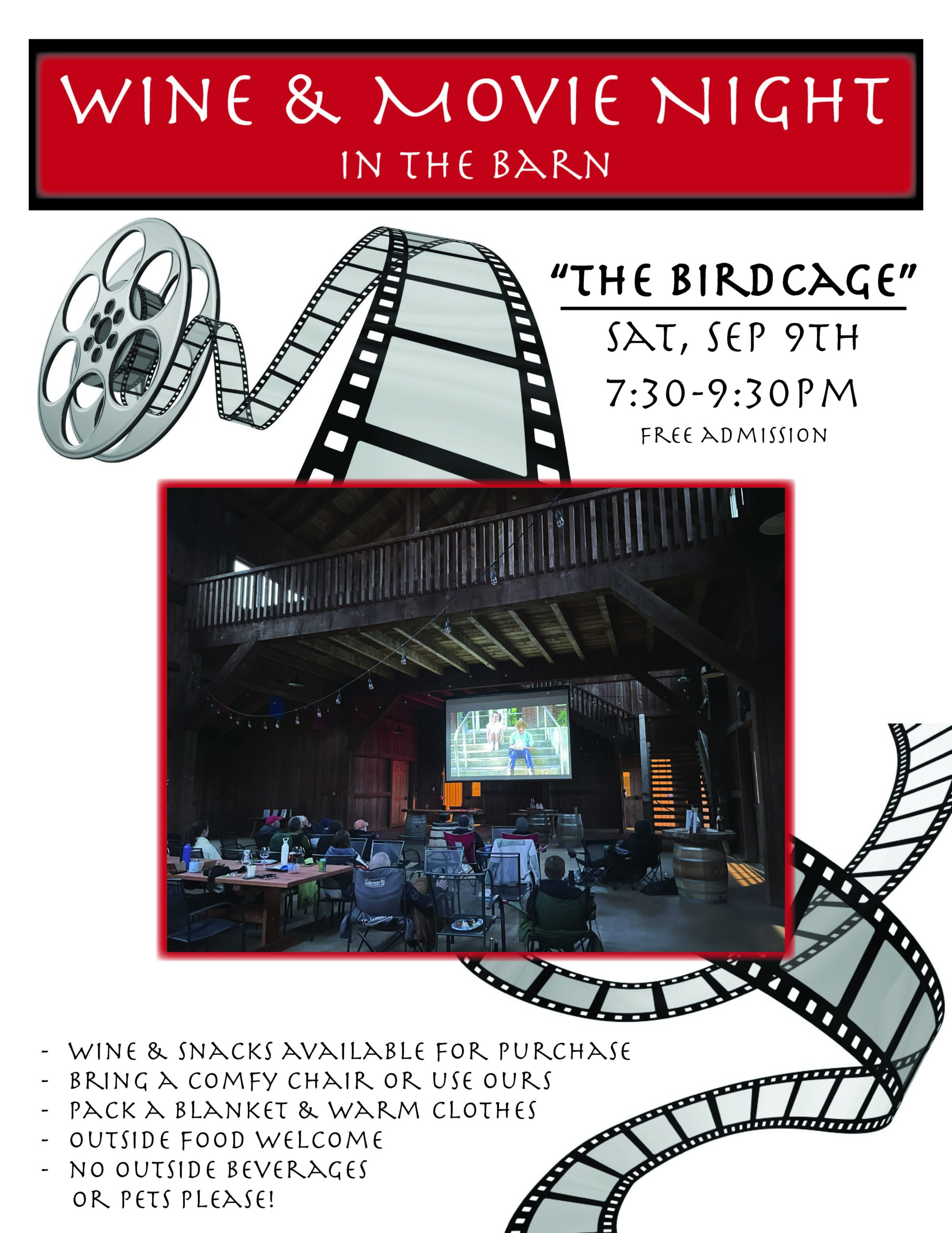 Movie Night Flier